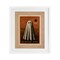 Stupell Industries Vintage Ghost Stamp Framed Print Under Glass, design by Arlington Prints